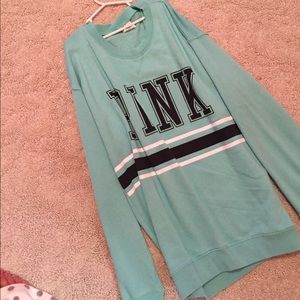 Over sized pink sweater!