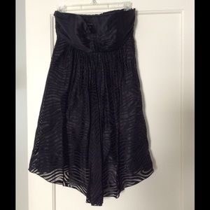 Black zebra print Express Dress NWOT