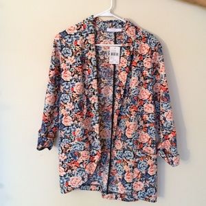 Floral Blazer