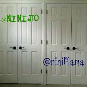 Two closets! Me & mom