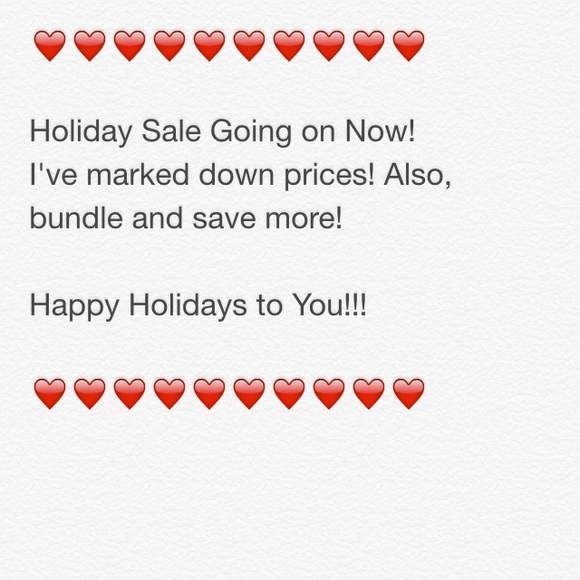 Holiday Sale Going on Now!! 🎉