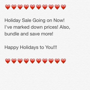 Holiday Sale Going on Now!! 🎉
