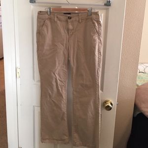 American eagle kick boot khakis