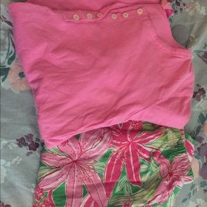 Lilly Pulitzer pajama set!
