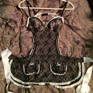 Victoria's Secret Sexy Maid Lingerie