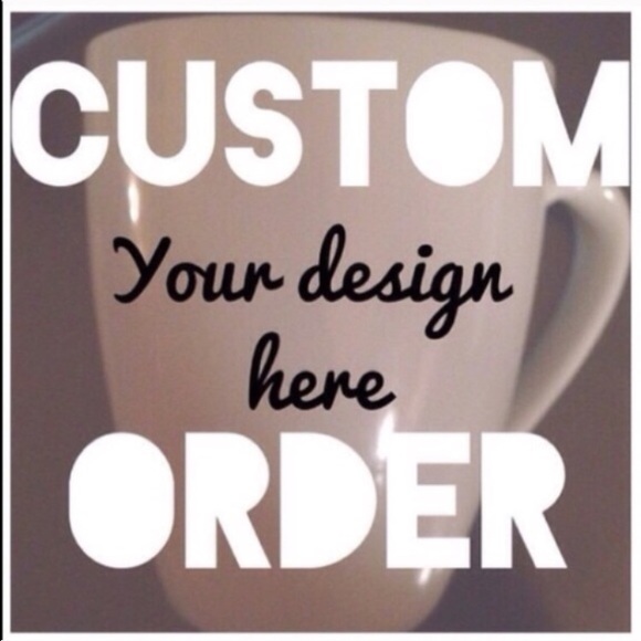 Custom mug order