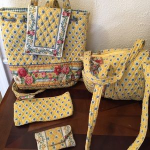 Vera Bradley Floral Set