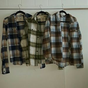 Hollister Flannel Bundle