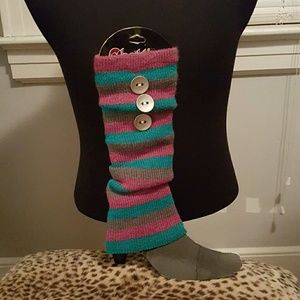 Srtiped legwarmers