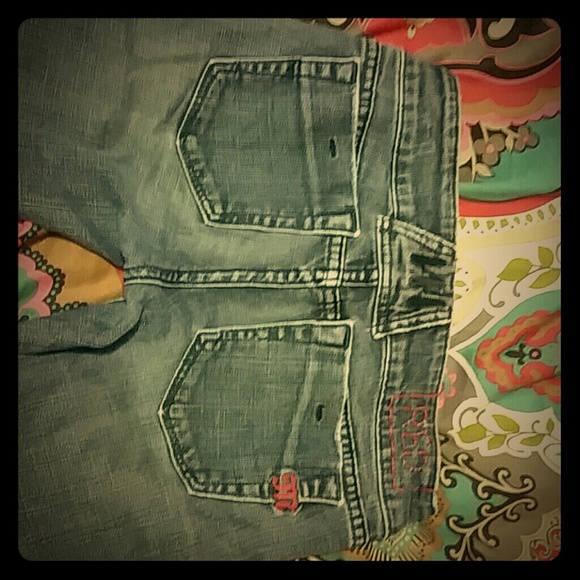 Miss Me Drew Jeans Red Sz 25