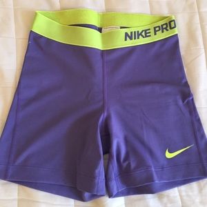 Nike pro shorts