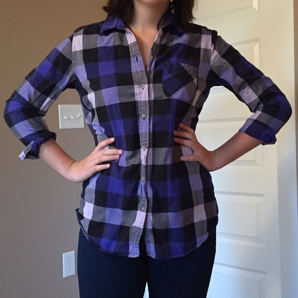 American eagle flannel shirt