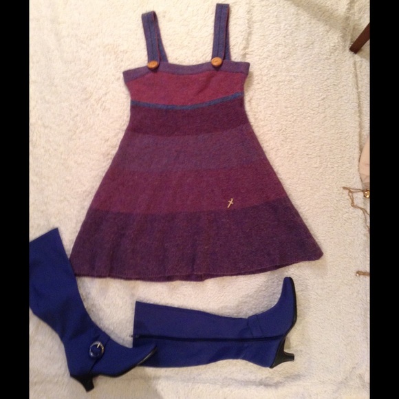Free People wool/angora dress - Picture 1 of 4