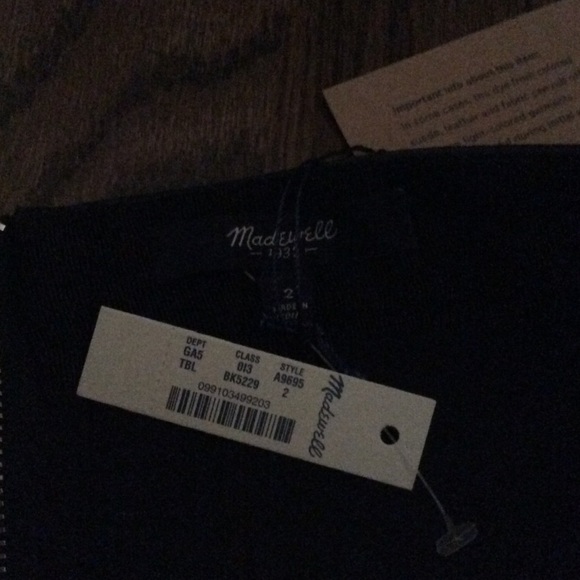 Madewell Leather Skirt - Picture 4 of 4