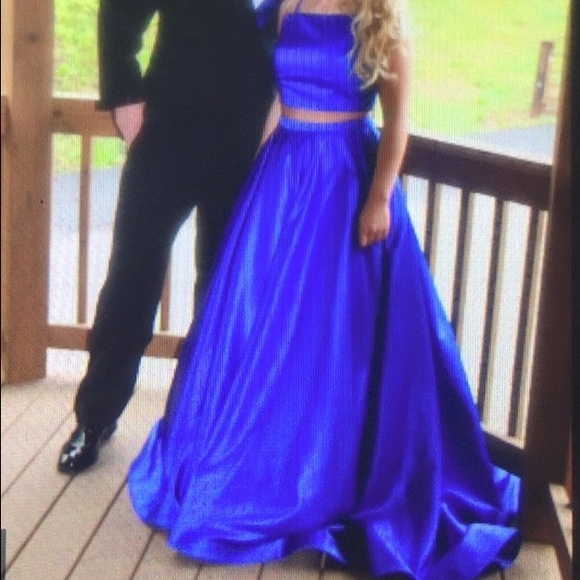 Sherri Hill Dress💙💙💙💙 - Picture 3 of 4