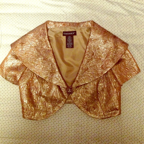 Cropped Gold jacket