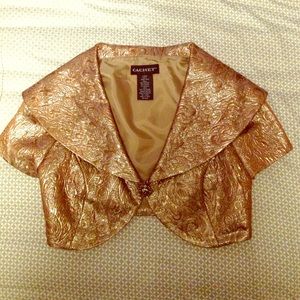 Cropped Gold jacket