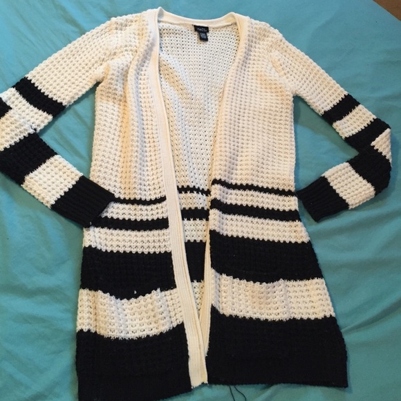 Cardigan sweater.