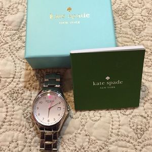 Silver Kate Spade watch!