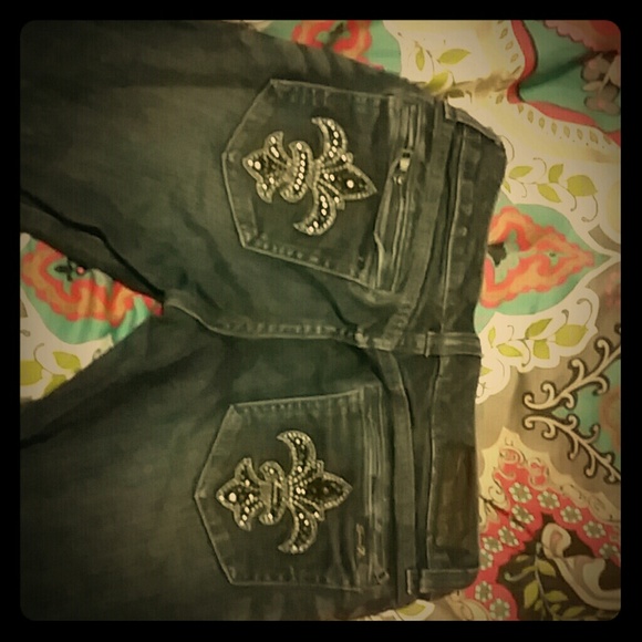 Seven Dark Denim Slim Straight Jeans Sz. 27