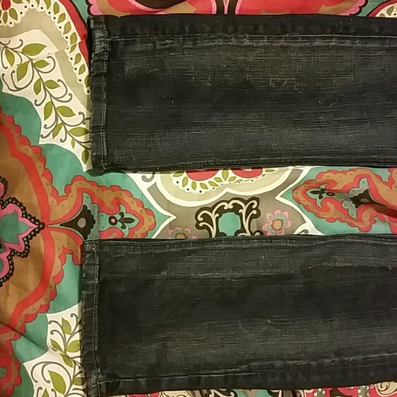 Seven Dark Denim Slim Straight Jeans Sz. 27 - Picture 4 of 4