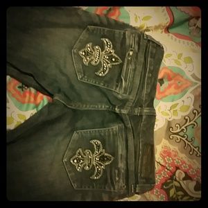 Seven Dark Denim Slim Straight Jeans Sz. 27