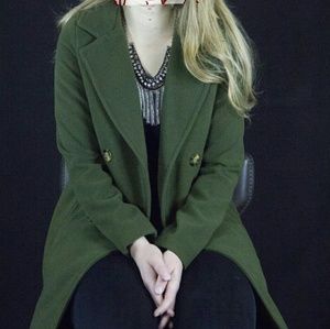 Dark green coat