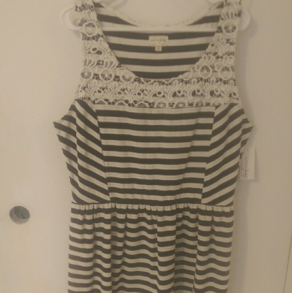 Black and white dress