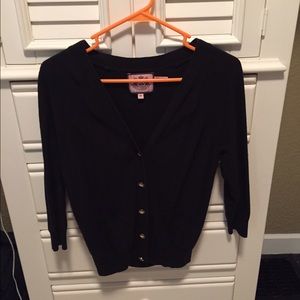 Juicy Couture black cardigan