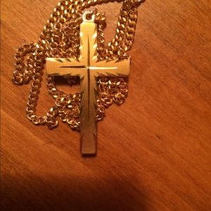 Gold cross