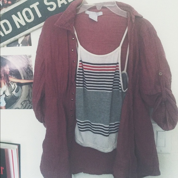 Salmon cardigan 🌴
