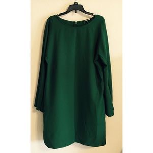 Green Gianni Bini Long Sleeve Dress