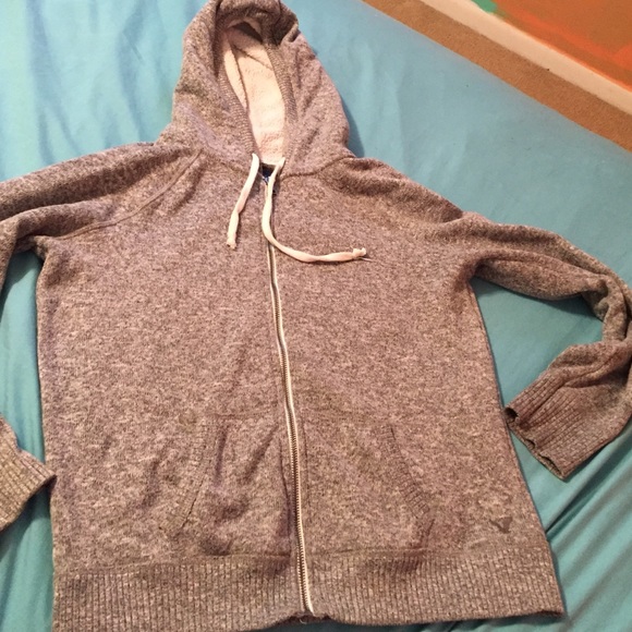 Hooded American eagle jacket