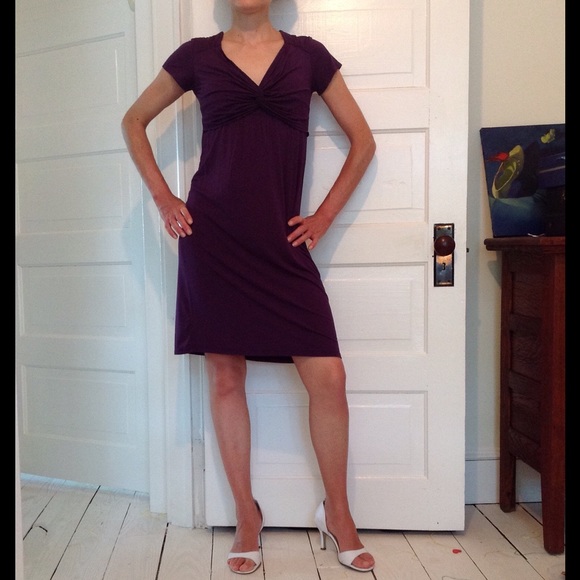 Milk Nursingwear Contemporary Knot Nursing Dress