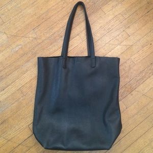 BAGGU leather tote