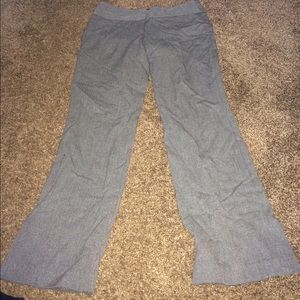 Express size 8R black and gray plaid dress pants