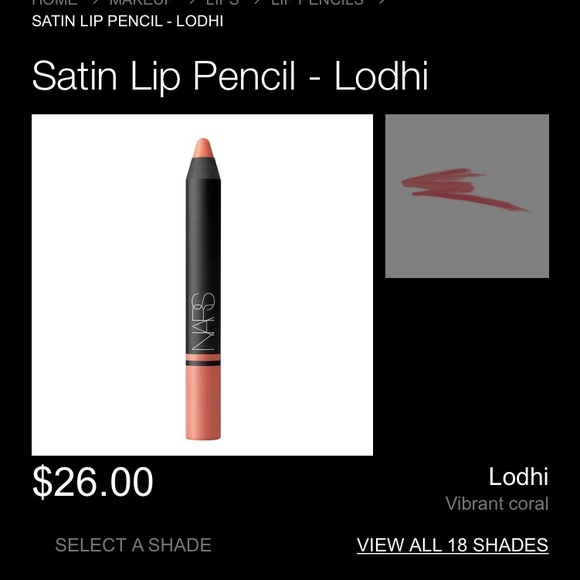 Nars- Lodhi Lip Crayon