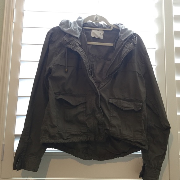 Army green jacket