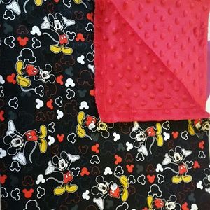 Mickey mouse toddler blanket