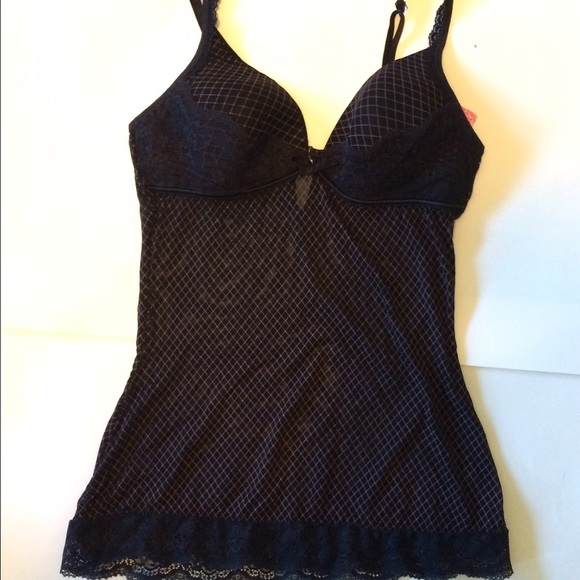 Hand sewn sheer camisole