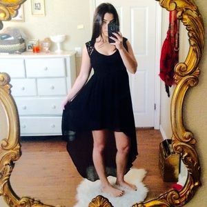 Beautiful Hi Low Lace dress S - M