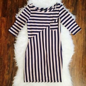 Striped Dress S