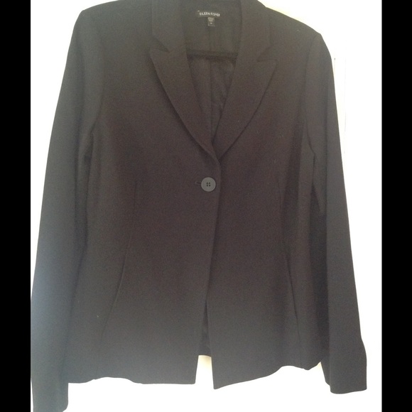 Eileen Fisher Black Blazer