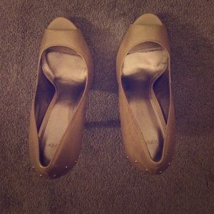 Top shop heels gold