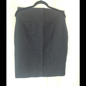 Eileen Fisher Stretch Gray Skirt