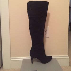 NWT Black over the knee boots