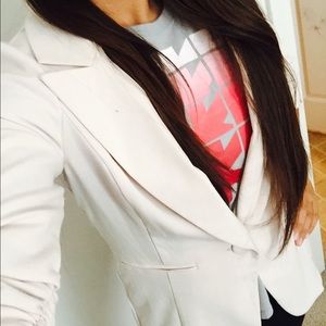 Nude Charlotte Russe Blazer