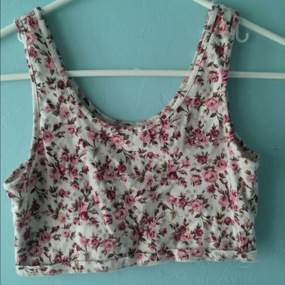 Floral Crop top