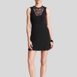 Black Free People Maribelle Mini Dress