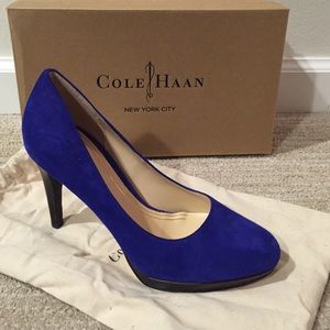 Cole Haan Suede Chelsea Pumps